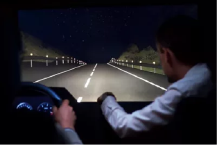 Real-time Headlight Simulation